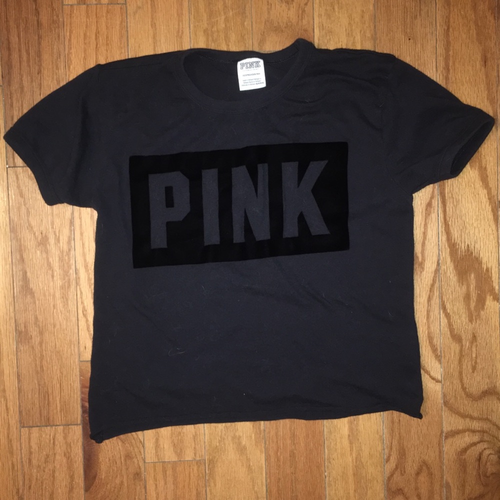 Victoria’s Secret Pink Cropped Tee XS